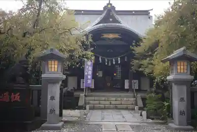 牛天神北野神社の本殿・本堂
