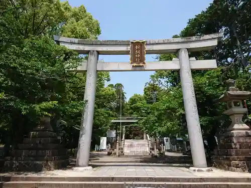 針綱神社の鳥居