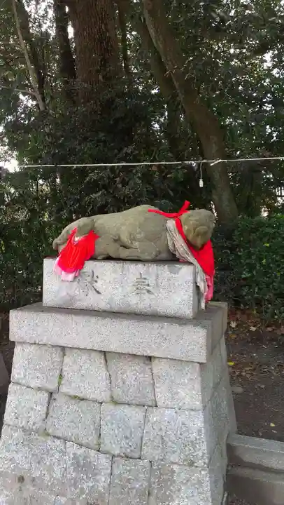 北野天満宮の狛犬