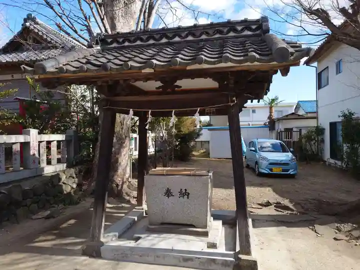 小祝神社の手水舎