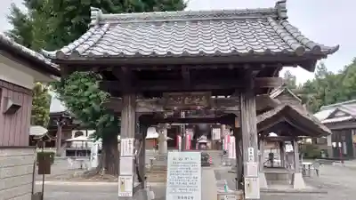 明言寺（石打こぶ観音）の山門・神門