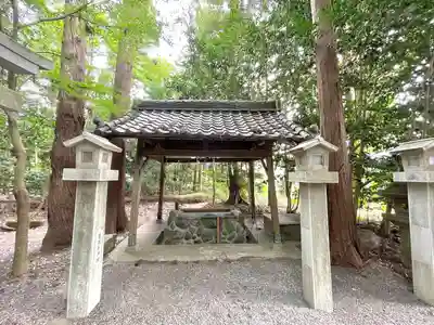 家城神社の手水舎