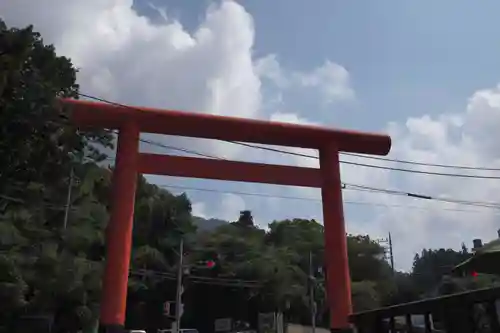 筑波山神社の鳥居