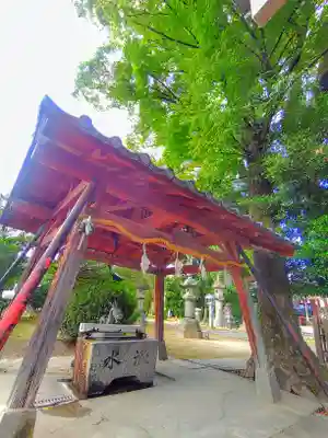 大神神社(花池)の手水舎