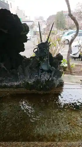 白山神社の手水舎