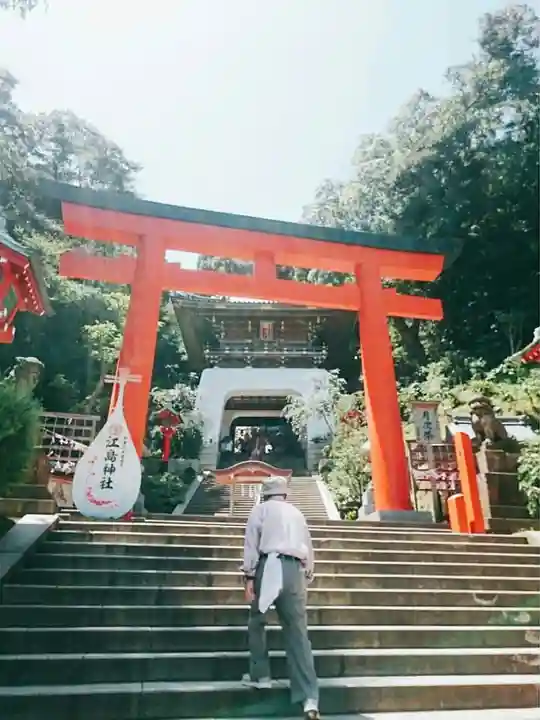江島神社の鳥居
