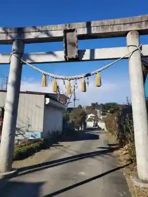 小宅八幡神社の鳥居