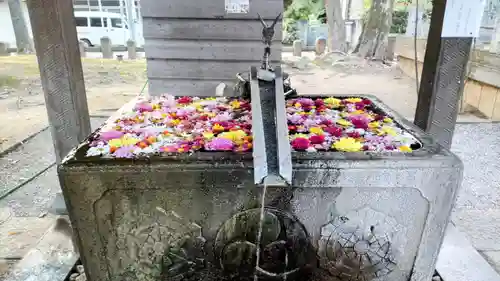 上野総社神社の手水