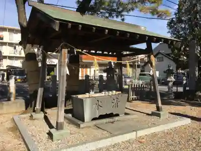 二本木八幡社の手水舎