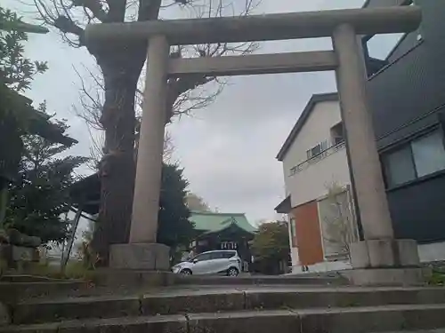 小日向神社の鳥居