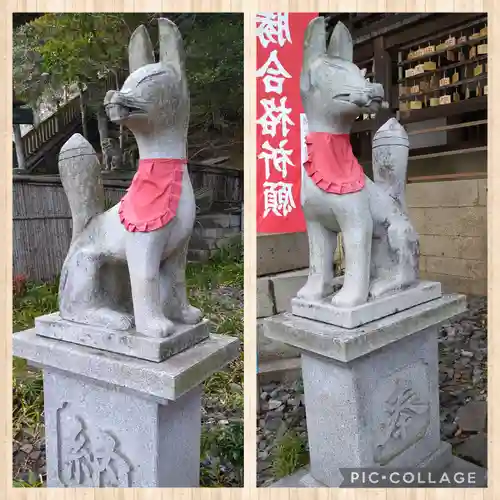 由加山 由加神社本宮の狛犬