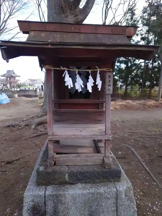 東石清水八幡神社の末社・摂社
