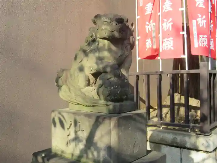 下神明天祖神社の狛犬