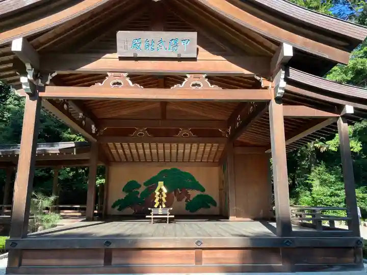 武田神社の本殿・本堂