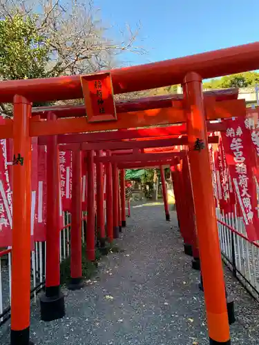 牟呂八幡宮の鳥居