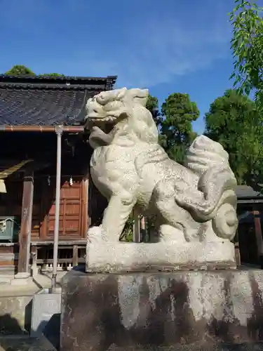 野村神社の狛犬