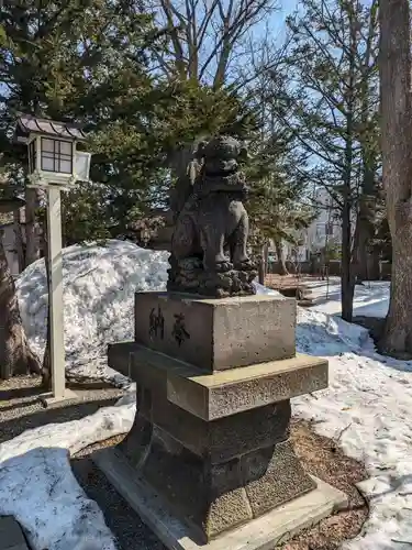 新琴似神社の狛犬