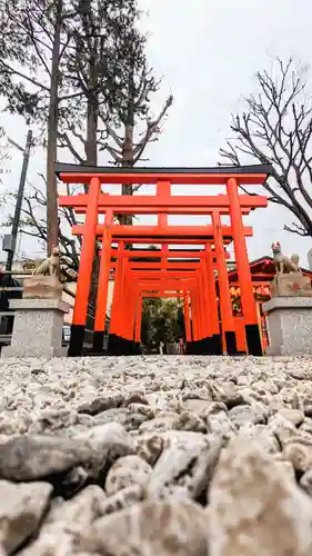 蛇窪神社の鳥居