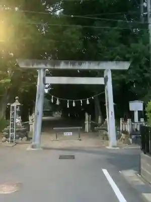 諸鑺神社（諸鍬神社）の鳥居