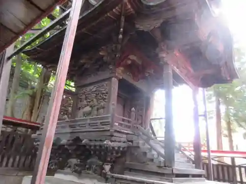 初鹿野諏訪神社の本殿