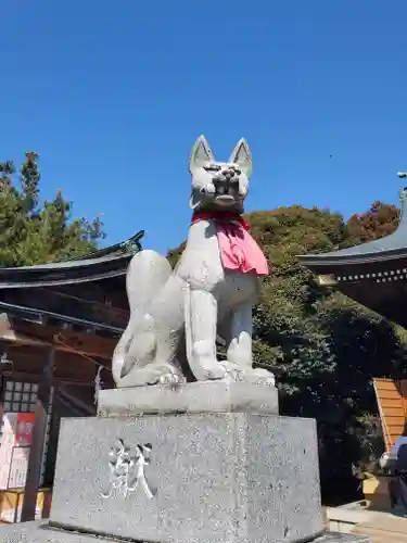 一瓶塚稲荷神社の狛犬