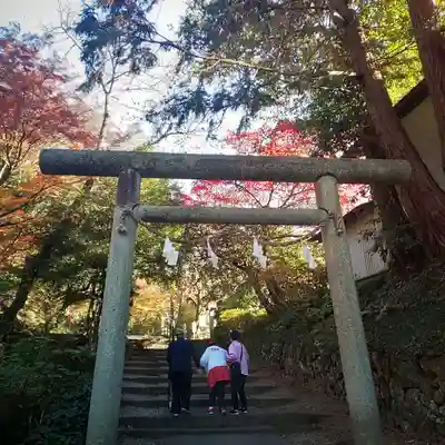 唐澤山神社の鳥居