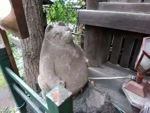 柳森神社の狛犬