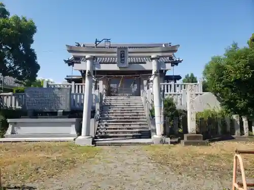 今尾秋葉神社の鳥居