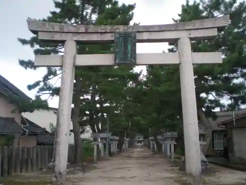 大宮賣神社の鳥居