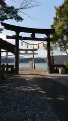 鳴無神社の鳥居