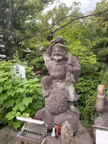 田村神社の像