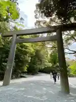 伊勢神宮内宮(皇大神宮)の鳥居