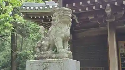 賀茂神社の狛犬