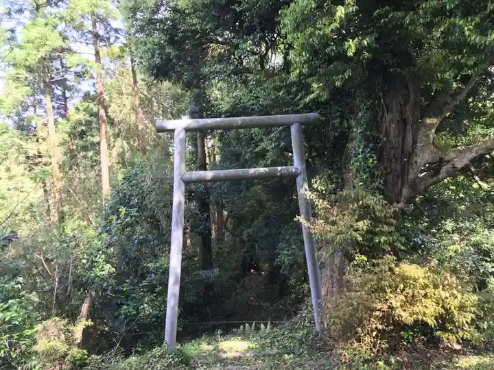 富士浅間神社の鳥居