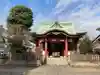 筑土八幡神社の本殿・本堂