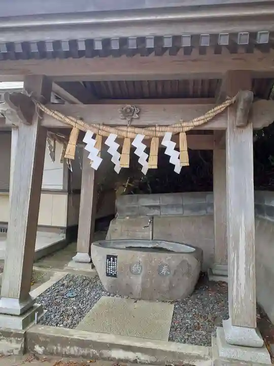 熊野神社の手水舎