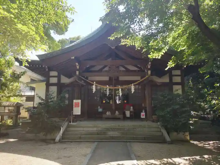 萱津神社の本殿・本堂