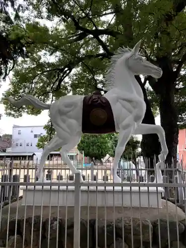 白山社（下小口白山社）の狛犬