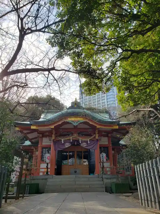 芝東照宮の本殿・本堂