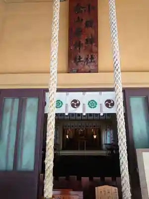 小梳神社の本殿・本堂