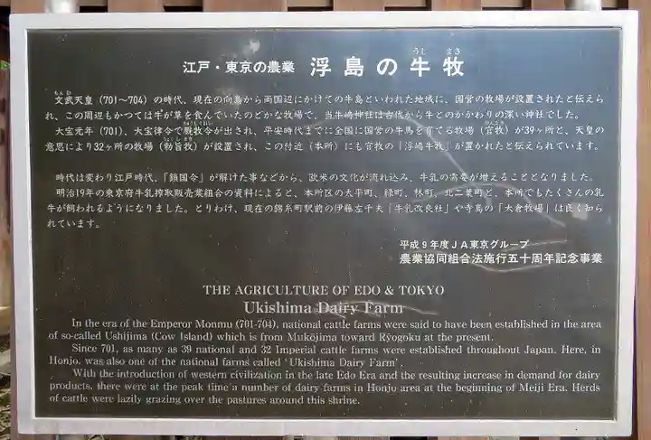 牛嶋神社の歴史