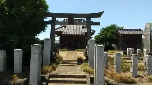 八幡神社の鳥居