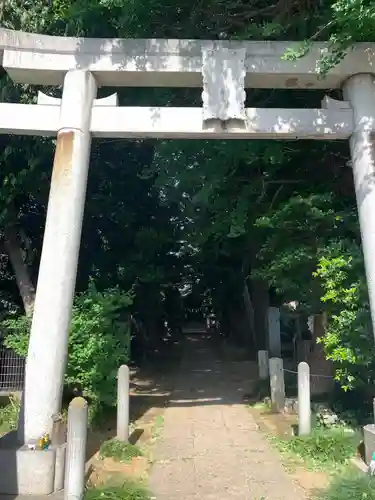 一山神社の鳥居