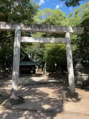 實々神社の鳥居