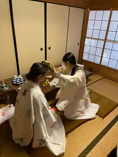 村屋坐弥冨都比売神社の体験その他