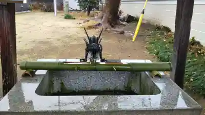 子守神社の手水舎