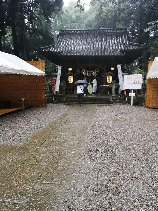 間々田八幡宮の本殿・本堂