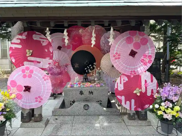 札幌諏訪神社の手水舎