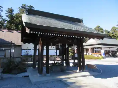 白鷺神社の手水舎