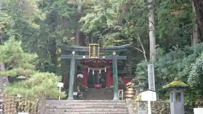 日光二荒山神社中宮祠の鳥居